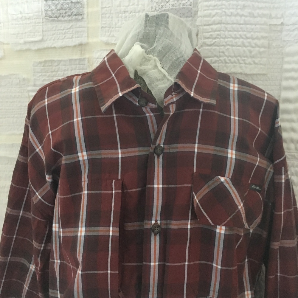 Eddie Bauer Sz 2XL Outdoor Fishing Shirt Men - Picture 2 of 7